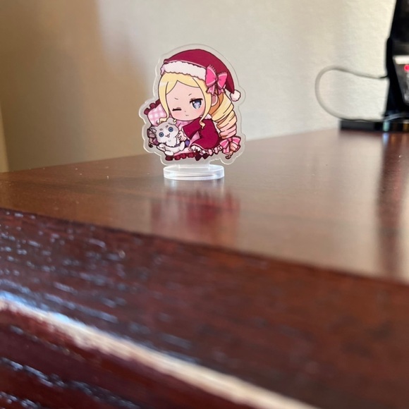 Kawaii Re:Zero Acrylic Mini Stand Japanese Anime - Picture 5 of 5